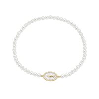Bracciale Amen Donna Miracolosa in Argento Perla BRELPE30SWGB - BRELPE30SWGB